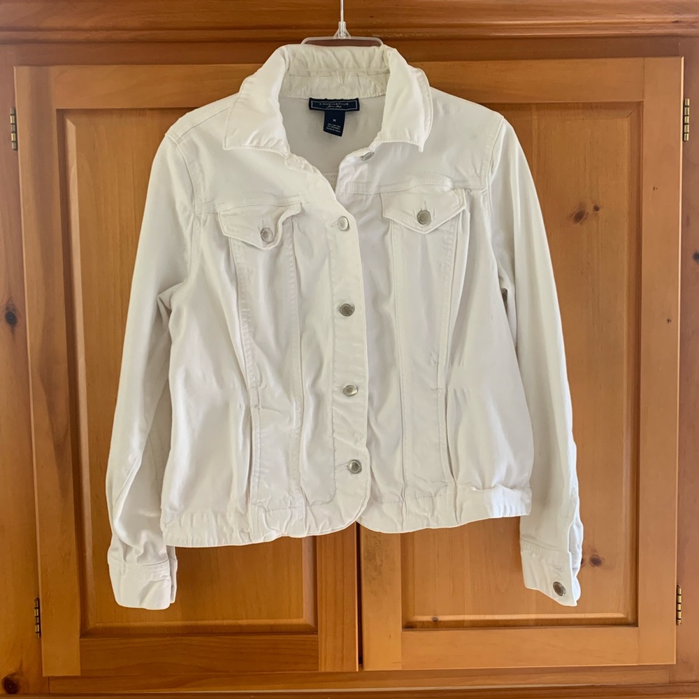 Charter Club Women's White Jacket